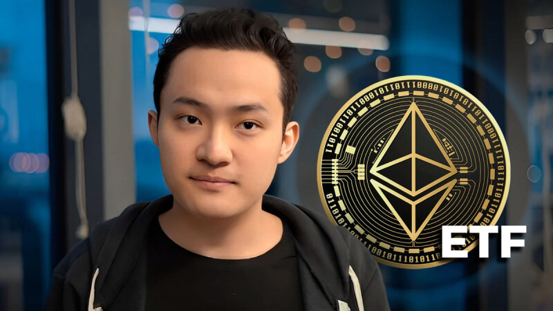 Onchain Analyst Discloses Justin Sun's $1.267 Billion ETH Acquisitions Since December