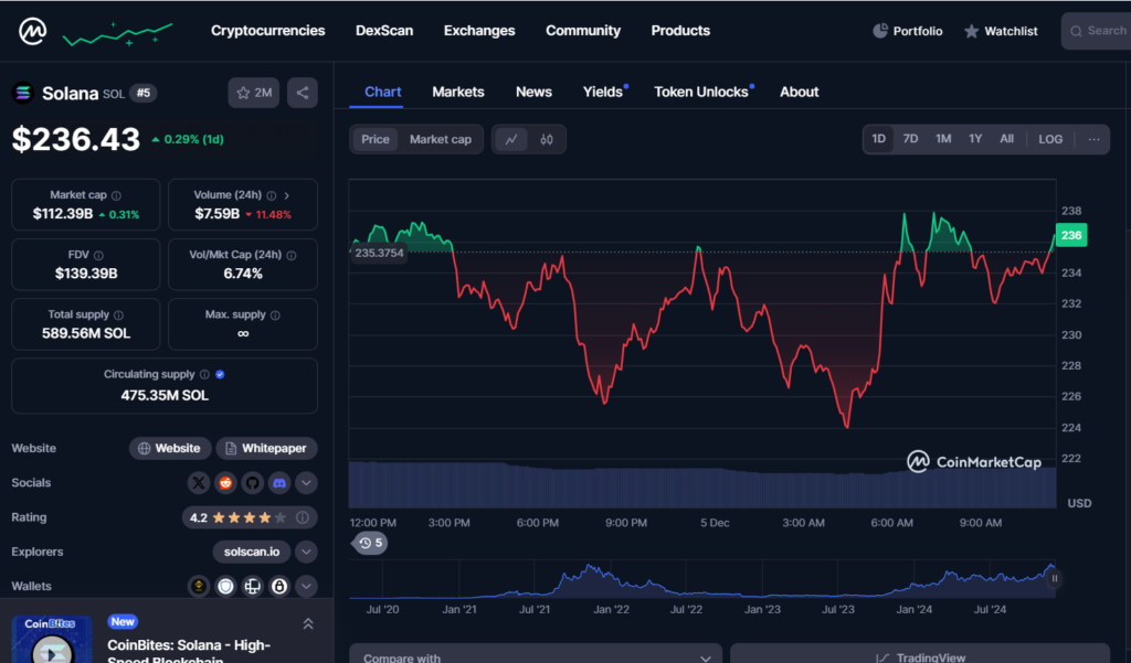 Will Solana Hit $254? $204 Support Levels Hold Key to Breakout