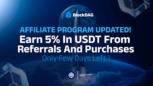 BlockdaG’s Affiliate Program Pays 5% USDT Instantly! LINK Faces Pressure After 300K Dump & Aave Drops DeFi Update