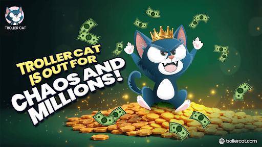 Best New Meme Coins to Join This Month, Troller Cat presale