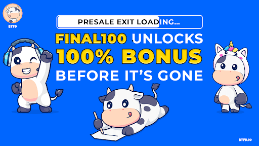 BTFD Coin presale, FINAL100 bonus BTFD