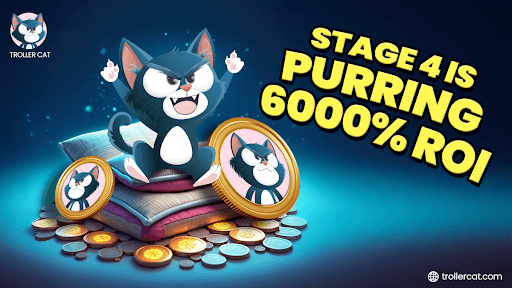 Best meme coin presales to buy this week, Troller Cat presale live