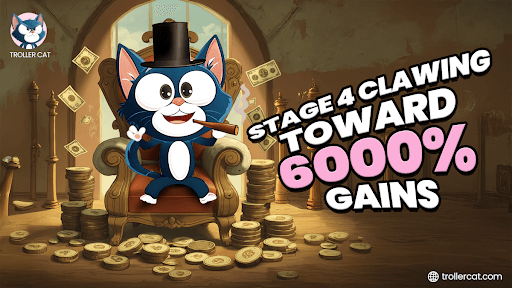 Troller Cat presale Trollercat.com Top meme coin 2025