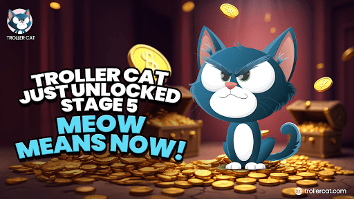 Top new meme coins to invest in this month, Troller Cat presale
