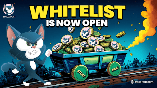 Troller Cat, Trollercat.com, $TCAT meme coin, how to buy Troller Cat, best new meme coins 2025, upcoming crypto presales, crypto whitelist April 2025, deflationary meme coin, Troller Cat rumors, buy $TCAT early,