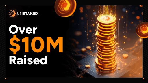 Unstaked’s AI-Powered Presale Rockets Past $10.4M As Ethereum Stalls and Solana Struggles Below Resistance