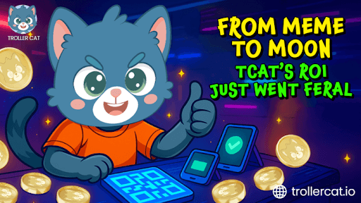 best meme coin to buy today, Troller Cat presale