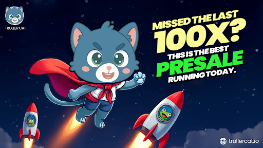 Best 100x crypto to buy, Troller Cat Stage 13 update