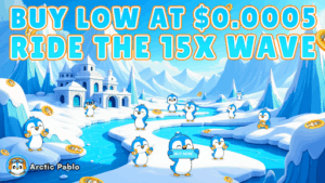 Arctic Pablo Coin At $0.0005: Investors Eye 1500% ROI As It Races Toward $0.008 Amid Official Trump And Pudgy Penguins Hype
