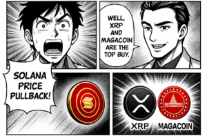 Solana Price Pullback — Analysts Highlight Bitcoin, XRP & MAGACOIN FINANCE as Top Buys