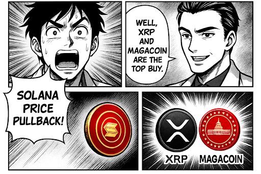 Solana Price Pullback — Analysts Highlight Bitcoin, XRP & MAGACOIN FINANCE as Top Buys