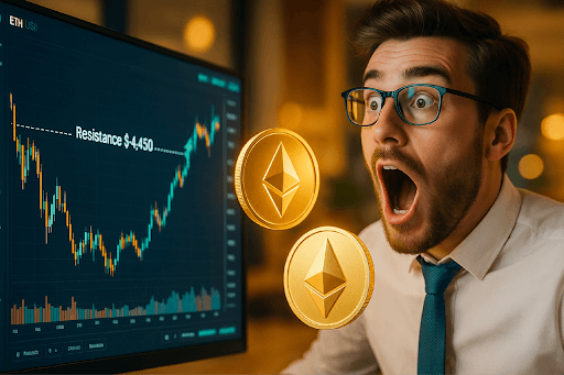 Ethereum Price Prediction 2025: $6,200 Target Set If Bulls Reclaim the $4,500 Resistance Level