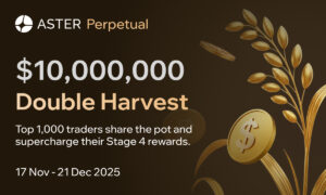 Aster Launches Stage 4 Airdrop and $10M Trading Competition to Accelerate Ecosystem Growth